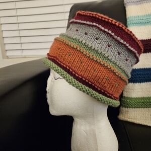 Handmade Colorful Knit Beanie